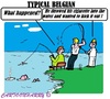 Cartoon: A Belgian Again (small) by cartoonharry tagged belgian,water,cigarette