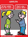 Cartoon: Adults (small) by cartoonharry tagged adults,cartoonharry