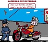 Cartoon: Alterung (small) by cartoonharry tagged alterung,motorrad