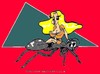 Cartoon: Ant (small) by cartoonharry tagged insects girls nude cartoonharry dutch cartoonist toonpool
