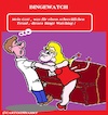 Cartoon: Binge (small) by cartoonharry tagged bingewatch,cartoonharry