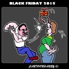 Cartoon: Black Friday 2015 (small) by cartoonharry tagged november27th2015 blackfriday2015 blackfriday fight present