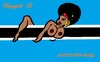 Cartoon: Botswana (small) by cartoonharry tagged flag girl botswana cartoon toonpool cartoonharry