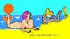 Cartoon: Bugs Bunny (small) by cartoonharry tagged beach sexy naked nude girl bugs bunny cartoonharry