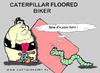 Cartoon: Caterpillar Floored Biker (small) by cartoonharry tagged sumo,biker,caterpillar,floored,cartoonharry