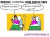 Cartoon: Corona Medicine (small) by cartoonharry tagged corona,cartoonharry