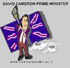 Cartoon: David Cameron (small) by cartoonharry tagged david,cameron,brown,england,primeminister,cartoonharry