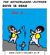 Cartoon: Dove is Dead (small) by cartoonharry tagged dead,dove,holland,zutphen,cartoon,cartoonist,cartoonharry,dutch,toonpool
