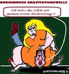 Cartoon: Durchbruch Gravitationswellen (small) by cartoonharry tagged durchbruch,gravitationswellen