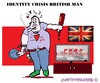 Cartoon: ID Crisis (small) by cartoonharry tagged id,crisis,british,men,man,england,london,drugs,alcohol,porn,cartoons,cartoonists,cartoonharry,dutch,toonpool