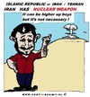 Cartoon: Iran and Nuclear Weapon (small) by cartoonharry tagged iran,israel,ahmadinejad,nuclear,weapon,cartoon,cartoonist,cartoonharry,dutch,toonpool