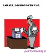Cartoon: Israel and USA (small) by cartoonharry tagged israel,usa,safety,plans,shredder
