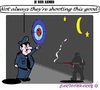 Cartoon: Je suis Ahmed (small) by cartoonharry tagged police,ahmed,france,charlie,hebdo,target