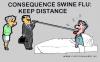 Cartoon: Keep Distance (small) by cartoonharry tagged doctor,swine,flu,bed