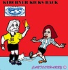 Cartoon: Kirchner versus Lagarde (small) by cartoonharry tagged kirchner,lagarde,imf,argentina,cartoonist,caricatures,cartoonharry,dutch,toonpool