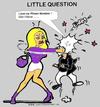 Cartoon: Little Question (small) by cartoonharry tagged cartoonharry,cartoon,phonenumber,question