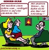 Cartoon: Mann Frau OhOh (small) by cartoonharry tagged psychiater,mann,frau,scan