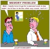 Cartoon: Memory Problem (small) by cartoonharry tagged memory,problem