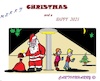 Cartoon: Merry Christmas (small) by cartoonharry tagged xmas newyear cartoonharry