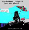 Cartoon: Oil Disaster (small) by cartoonharry tagged oil,disaster,robots,newmexico,cartoonharry,environment