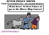 Cartoon: Police Course (small) by cartoonharry tagged holland,police,course,horse,hug
