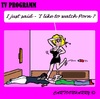 Cartoon: Porn Watch (small) by cartoonharry tagged tv,watch,men,girl,porn