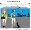 Cartoon: Shopping (small) by cartoonharry tagged shopping,therapy