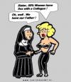 Cartoon: Sisteract (small) by cartoonharry tagged nun sister love father
