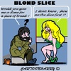 Cartoon: Slice of Bread (small) by cartoonharry tagged beggar,blond,bread