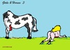 Cartoon: Spotty (small) by cartoonharry tagged girls,beautiful,horses,nude,animals,cartoon,cartoonist,cartoonharry,dutch,toonpool