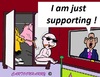 Cartoon: Support (small) by cartoonharry tagged marriage,gay,support,obama,cartoon,cartoonist,cartoonharry,dutch,toonpool