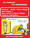 Cartoon: To Forget To Remember (small) by cartoonharry tagged forget,remember,cartoonharry