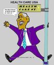 Cartoon: USA Health Care (small) by cartoonharry tagged obama,cartoonharry,health,happy
