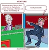 Cartoon: Venture (small) by cartoonharry tagged venture,dude,cartoonharry