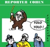 Cartoon: YOLO (small) by cartoonharry tagged holland,jobcohen,cohen,ape,report,reporter,haren,police,mayor,mistakes,cartoons,cartoonists,cartoonharry,dutch,toonpool