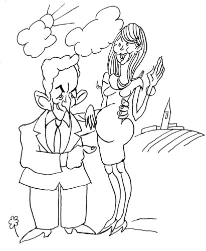Cartoon: Not a French Lover as usual (medium) by Zombi tagged nicolas,sarkozy