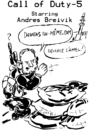 Cartoon: Caricature Anders Breivik (small) by Zombi tagged call,of,duty,video,game,anders,breivik