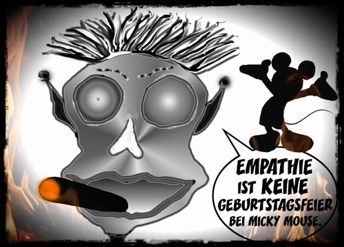 Cartoon: Empathie (medium) by Vanessa tagged micky,party,empathie,zuneigung,feier,comic,mouse