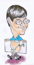 Cartoon: Jaime Bayly (small) by hualpen tagged bayly
