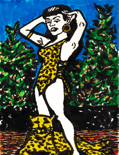 Cartoon: Bettie Page mit einem Geparden (medium) by Pascal Kirchmair tagged bettie,page,muster,flecken,chiquita,cheetah,gepard,acinonyx,jubatus,hunting,leopard,el,guepardo,la,onza,ghepardo,chita,skirt,costume,kostüm,ink,drawing,tusche,zeichnung,lingerie,mature,caricatura,cartoon,caricature,karikatur,illustration,dessin,pascal,kirchmair,portrait,retrato,ritratto,dibujo,desenho,art,powerfrau,sexy,girl,sensual,sabrosa,ilustracion,ilustracao,dangerous,porträt,kunst,arte,sensuelle,burlesque,show,sexo,erotik,erotic,erotismo,eroticism,erotisme,erotica,woman,femme,frau,sadomaso,table,dance,tabledance,verrucht,strip,striptease,milf,housewife,hausfrau,domina,mistress,femdom,dominatrix,gefährlich,bdsm,dessous,slave,sklavin,esclave,esclava,escrava,schiava,pinup,pin,up,biancheria,intima,femminile,lenceria,ropa,interior,femenina,roupa,feminina,bettie,page,muster,flecken,chiquita,cheetah,gepard,acinonyx,jubatus,hunting,leopard,el,guepardo,la,onza,ghepardo,chita,skirt,costume,kostüm,ink,drawing,tusche,zeichnung,lingerie,mature,caricatura,cartoon,caricature,karikatur,illustration,dessin,pascal,kirchmair,portrait,retrato,ritratto,dibujo,desenho,art,powerfrau,sexy,girl,sensual,sabrosa,ilustracion,ilustracao,dangerous,porträt,kunst,arte,sensuelle,burlesque,show,sex,sexo,erotik,erotic,erotismo,eroticism,erotisme,erotica,woman,femme,frau,sadomaso,table,dance,tabledance,verrucht,strip,striptease,milf,housewife,hausfrau,domina,mistress,femdom,dominatrix,gefährlich,bdsm,dessous,slave,sklavin,esclave,esclava,escrava,schiava,pinup,pin,up,biancheria,intima,femminile,lenceria,ropa,interior,femenina,roupa,feminina