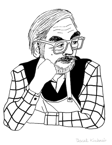 Cartoon: Hayao Miyazaki (medium) by Pascal Kirchmair tagged hayao,miyazaki,manga,japan,japon,studio,ghibli,comic,comics,zeichner,giappone,japao,porträt,ink,drawing,dessin,illustration,pascal,kirchmair,portrait,caricature,karikatur,dibuix,zeichnung,cartoon,ilustracion,dibujo,desenho,disegno,ilustracao,illustrazione,illustratie,de,presse,du,jour,art,of,the,day,tekening,teckning,cartum,vineta,comica,vignetta,caricatura,portret,retrato,ritratto,bichano,felino,felin,arte,kunst,artwork,tusche,tuschezeichnung,copic,marker,markers,encre,chine,tinta,china,inchiostro,nanquim,nippon,hayao,miyazaki,manga,japan,japon,studio,ghibli,comic,comics,zeichner,giappone,japao,porträt,ink,drawing,dessin,illustration,pascal,kirchmair,portrait,caricature,karikatur,dibuix,zeichnung,cartoon,ilustracion,dibujo,desenho,disegno,ilustracao,illustrazione,illustratie,de,presse,du,jour,art,of,the,day,tekening,teckning,cartum,vineta,comica,vignetta,caricatura,portret,retrato,ritratto,bichano,felino,felin,arte,kunst,artwork,tusche,tuschezeichnung,copic,marker,markers,encre,chine,tinta,china,inchiostro,nanquim,nippon