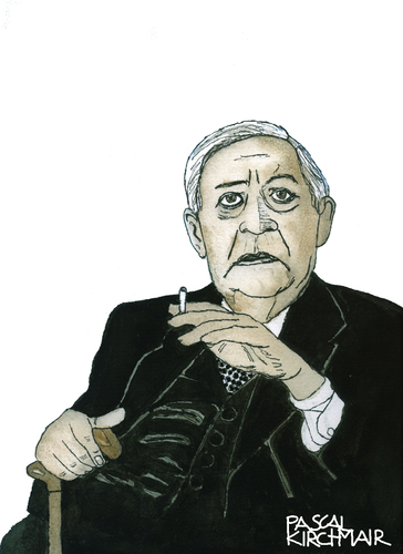 Cartoon: Helmut Schmidt (medium) by Pascal Kirchmair tagged helmut,bundeskanzler,schmidt,karikatur,portrait,caricature,dessin,zeichnung,german,chancellor,bundeskanzler,helmut,schmidt,karikatur,portrait,caricature,dessin,zeichnung,german,chancellor