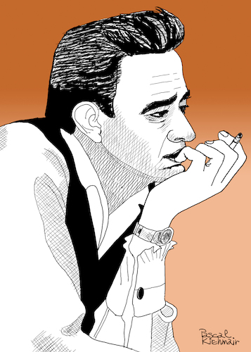 Cartoon: Johnny Cash (medium) by Pascal Kirchmair tagged folsom,blues,boy,named,sue,hurt,johnny,cash,at,san,quentin,prison,shot,man,in,reno,just,to,watch,him,die,sänger,country,pop,rock,star,musik,musiker,musician,music,singer,songwriter,composer,illustration,drawing,zeichnung,pascal,kirchmair,cartoon,caricature,karikatur,ilustracion,dibujo,desenho,ink,disegno,ilustracao,illustrazione,illustratie,dessin,de,presse,du,jour,art,of,the,day,tekening,teckning,cartum,vineta,comica,vignetta,caricatura,portrait,portret,retrato,ritratto,porträt,folsom,blues,boy,named,sue,hurt,johnny,cash,at,san,quentin,prison,shot,man,in,reno,just,to,watch,him,die,sänger,country,pop,rock,star,musik,musiker,musician,music,singer,songwriter,composer,illustration,drawing,zeichnung,pascal,kirchmair,cartoon,caricature,karikatur,ilustracion,dibujo,desenho,ink,disegno,ilustracao,illustrazione,illustratie,dessin,de,presse,du,jour,art,of,the,day,tekening,teckning,cartum,vineta,comica,vignetta,caricatura,portrait,portret,retrato,ritratto,porträt