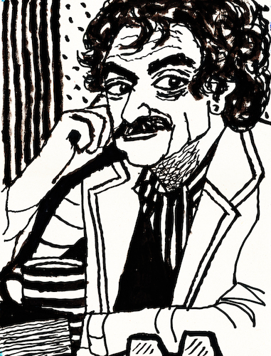 Cartoon: Kurt Vonnegut (medium) by Pascal Kirchmair tagged kurt,vonnegut,slaughterhouse,five,literatur,literature,schriftsteller,author,autor,autore,auteur,writer,illustration,ink,drawing,tusche,tuschezeichnung,zeichnung,pascal,kirchmair,cartoon,caricature,karikatur,ilustracion,dibujo,desenho,disegno,ilustracao,illustrazione,illustratie,dessin,de,presse,du,jour,art,of,the,day,tekening,teckning,cartum,vineta,comica,vignetta,caricatura,portrait,porträt,portret,retrato,ritratto,indianapolis,new,york,schlachthof,der,kinderkreuzzug,childrens,crusade,arte,kunst,artwork,kurt,vonnegut,slaughterhouse,five,literatur,literature,schriftsteller,author,autor,autore,auteur,writer,illustration,ink,drawing,tusche,tuschezeichnung,zeichnung,pascal,kirchmair,cartoon,caricature,karikatur,ilustracion,dibujo,desenho,disegno,ilustracao,illustrazione,illustratie,dessin,de,presse,du,jour,art,of,the,day,tekening,teckning,cartum,vineta,comica,vignetta,caricatura,portrait,porträt,portret,retrato,ritratto,indianapolis,new,york,schlachthof,der,kinderkreuzzug,childrens,crusade,arte,kunst,artwork