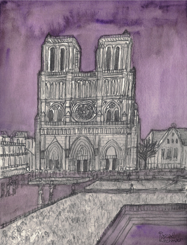 Cartoon: Notre-Dame de Paris (medium) by Pascal Kirchmair tagged aquarell,cathedral,cathedrale,kathedrale,cattedrale,gotico,eglise,iglesia,chiesa,burning,in,flammen,igreja,church,catedral,parigi,notre,dame,de,paris,watercolour,watercolor,illustration,ilustracion,ilustracao,pascal,kirchmair,dibuix,drawing,zeichnung,cartoon,caricature,karikatur,dibujo,desenho,ink,disegno,illustrazione,illustratie,dessin,du,jour,art,of,the,day,tekening,teckning,aquarelle,acquarello,acuarela,aguarela,aquarela,gothic,gotik,gothique,pencil,bleistift,bleistiftzeichnung,aquarell,cathedral,cathedrale,kathedrale,cattedrale,gotico,eglise,iglesia,chiesa,burning,in,flammen,igreja,church,catedral,parigi,notre,dame,de,paris,watercolour,watercolor,illustration,ilustracion,ilustracao,pascal,kirchmair,dibuix,drawing,zeichnung,cartoon,caricature,karikatur,dibujo,desenho,ink,disegno,illustrazione,illustratie,dessin,du,jour,art,of,the,day,tekening,teckning,aquarelle,acquarello,acuarela,aguarela,aquarela,gothic,gotik,gothique,pencil,bleistift,bleistiftzeichnung