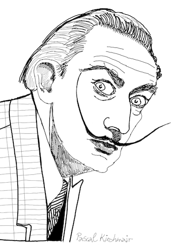 Cartoon: Salvador Dali (medium) by Pascal Kirchmair tagged salvador,dali,marquis,marques,de,pubol,cartoon,caricature,karikatur,drawing,zeichnung,illustration,illustrazione,pascal,kirchmair,ilustracion,portrait,retrato,dibujo,desenho,ritratto,disegno,ilustracao,illustratie,dessin,du,jour,art,of,the,day,tekening,teckning,cartum,vineta,comica,vignetta,caricatura,artist,artista,artiste,kunst,künstler,maler,painter,peintre,pintor,pittore,wacom,cintiq,21,ux,digital,salvador,dali,marquis,marques,de,pubol,cartoon,caricature,karikatur,drawing,zeichnung,illustration,illustrazione,pascal,kirchmair,ilustracion,portrait,retrato,dibujo,desenho,ritratto,disegno,ilustracao,illustratie,dessin,du,jour,art,of,the,day,tekening,teckning,cartum,vineta,comica,vignetta,caricatura,artist,artista,artiste,kunst,künstler,maler,painter,peintre,pintor,pittore,wacom,cintiq,21,ux,digital