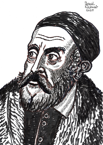 Cartoon: Tizian (medium) by Pascal Kirchmair tagged tiziano,vecellio,venecia,veneza,tizian,titian,titien,ticiano,venice,venezia,venedig,venise,rom,rome,roma,italy,italia,italien,renaissance,firenze,florence,florenz,pascal,kirchmair,dessin,drawing,painting,dipinto,pintura,pittura,peinture,artist,artiste,artista,kunst,künstler,illustration,zeichnung,cartoon,caricature,karikatur,ilustracion,dibujo,desenho,ink,disegno,ilustracao,illustrazione,illustratie,de,presse,du,jour,art,of,the,day,tekening,teckning,cartum,vineta,comica,vignetta,caricatura,portrait,porträt,portret,retrato,ritratto,arte,artwork,rinascimento,renacimiento,malerei,tiziano,vecellio,venecia,veneza,tizian,titian,titien,ticiano,venice,venezia,venedig,venise,rom,rome,roma,italy,italia,italien,renaissance,firenze,florence,florenz,pascal,kirchmair,dessin,drawing,painting,dipinto,pintura,pittura,peinture,artist,artiste,artista,kunst,künstler,illustration,zeichnung,cartoon,caricature,karikatur,ilustracion,dibujo,desenho,ink,disegno,ilustracao,illustrazione,illustratie,de,presse,du,jour,art,of,the,day,tekening,teckning,cartum,vineta,comica,vignetta,caricatura,portrait,porträt,portret,retrato,ritratto,arte,artwork,rinascimento,renacimiento,malerei