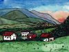 Cartoon: Abendstimmung in Zirl (small) by Pascal Kirchmair tagged zirl,zirler,berg,mountain,mountains,gebirge,berge,gemälde,painting,peinture,pittura,pintura,dipinto,alpine,alpen,dibuix,illustration,drawing,zeichnung,pascal,kirchmair,ilustracion,dibujo,desenho,disegno,ilustracao,illustrazione,illustratie,dessin,du,jour,art,of,the,day,tekening,teckning,aquarell,aquarelle,acquerello,acquarella,acuarela,aguarela,aquarela,alps,alpes,alpi,bild,watercolor,watercolour,wild,flowers,cuadro,quadro,picture,artwork,arte,kunst,abstract,abstrait,abstrakte,malerei,astrattto,abstracto,abstrato,landscape,alpenlandschaft,landschaft,paysage,paisagem,montanhosa,paesaggio,paisaje,ink,tusche,tuschezeichnung,tirol,tyrol,tirolo