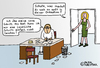 Cartoon: Ärzte (small) by Pascal Kirchmair tagged arzt,doktor,caricature,karikatur,cartoon,medizin