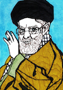 Cartoon: Ajatollah Ali Chamenei (small) by Pascal Kirchmair tagged chamenei,khamenei,ayatollah,ajatollah,ali,usa,america,amerika,amerikanisch,peace,of,frieden,de,la,paix,paz,della,pace,pomba,da,papst,portrait,ink,drawing,dibujo,desenho,tusche,zeichnung,dessin,illustration,pascal,kirchmair,ilustracion,ilustracao,arte,kunst,artwork,porträt,retrato,pontifex,disegno,cartoon,caricature,karikatur,caricatura,art,artist,artiste,artista,künstler,tuschezeichnung,illustrazione,illustratie,presse,du,jour,the,day,tekening,teckning,cartum,vineta,comica,vignetta,portret,ritratto,guerre,guerra,krieg,war,iran,israel,news,supreme,leader,oberster,führer,cleric,shah,mohammad,reza,pahlavi,geistlicher,kleriker,islam,heiliger,nachrichten